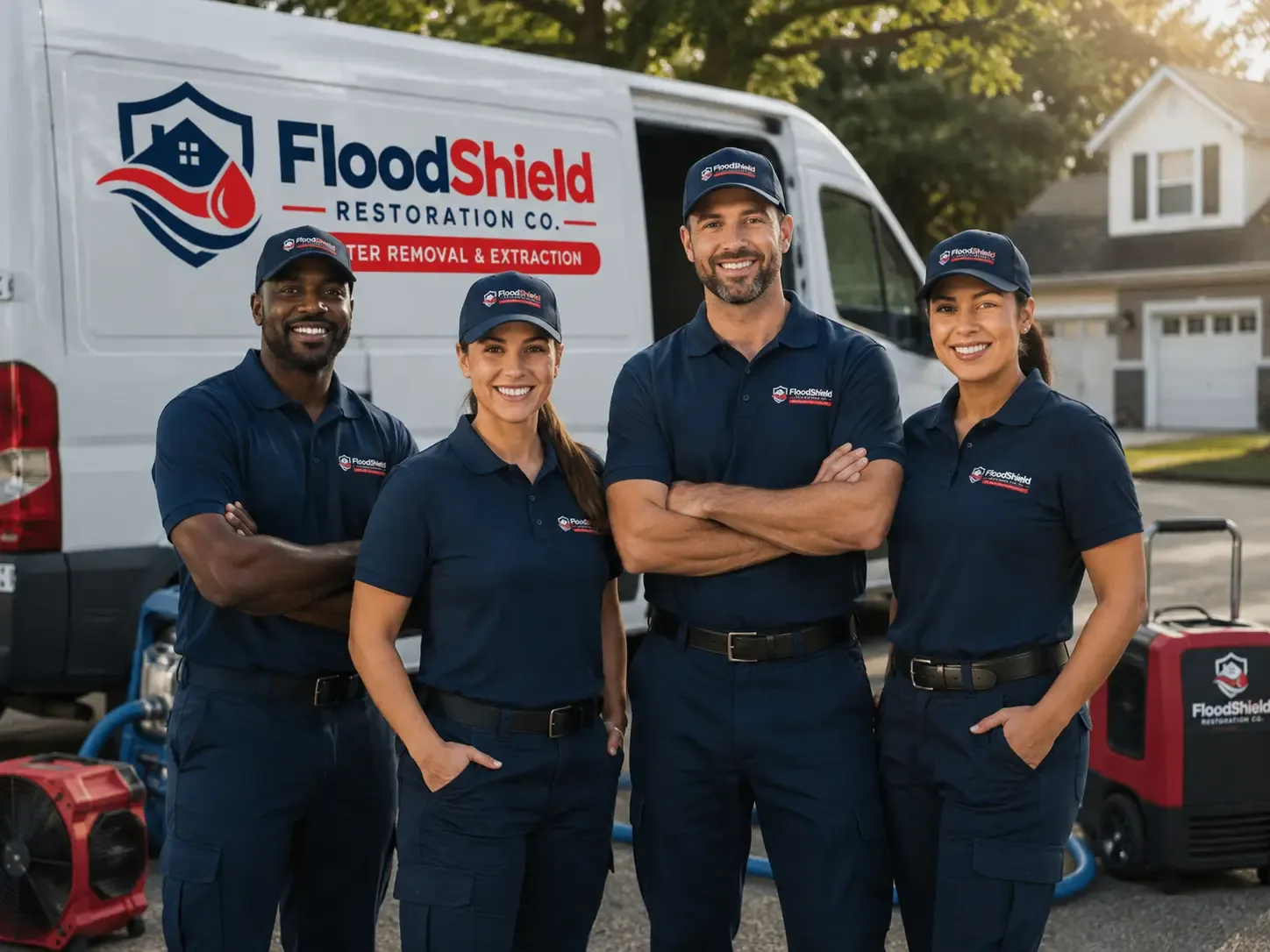 Flood Damage Restoration company in Port Jefferson, OH