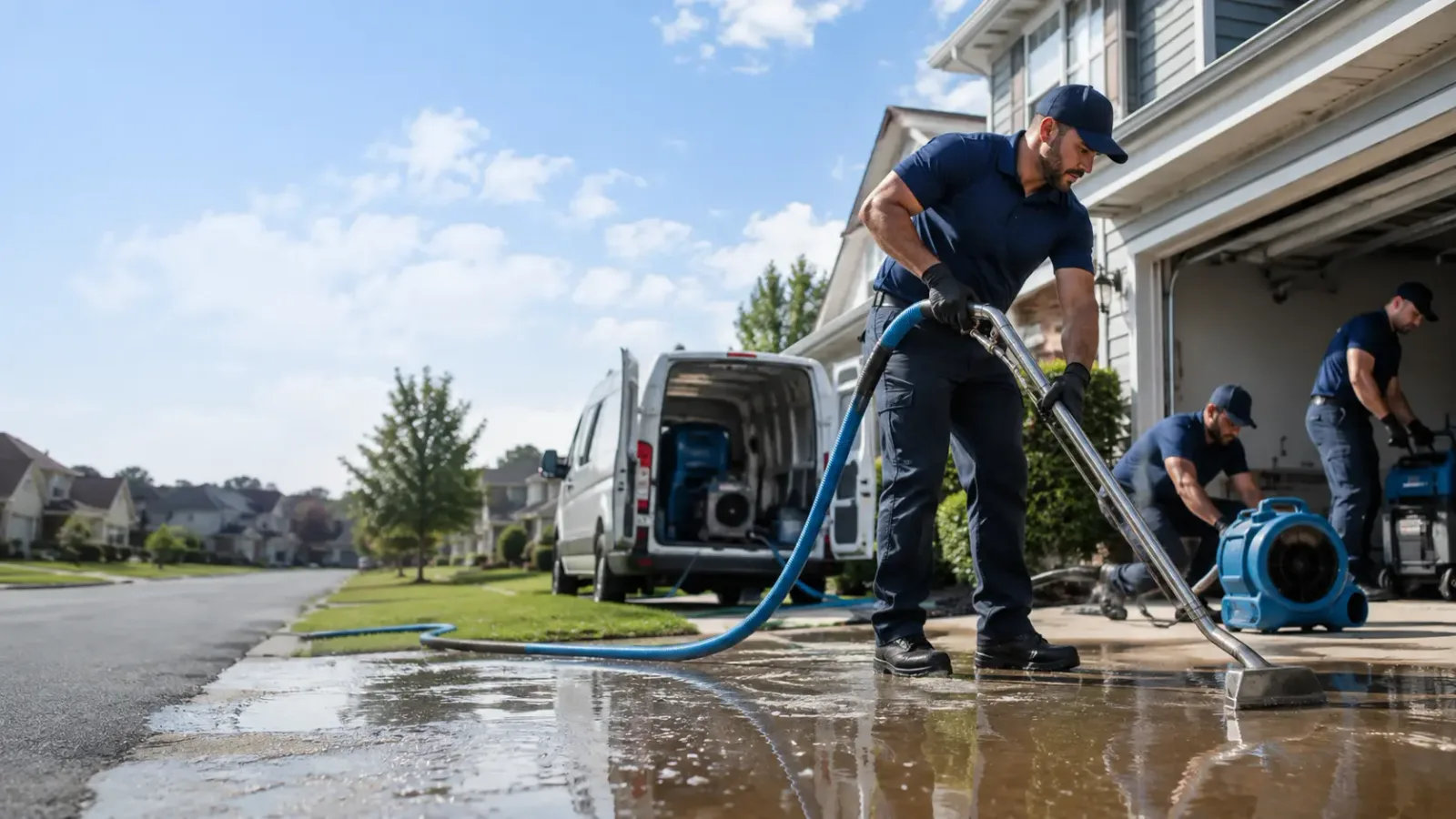 Flood Damage Restoration in Port Jefferson, OH
